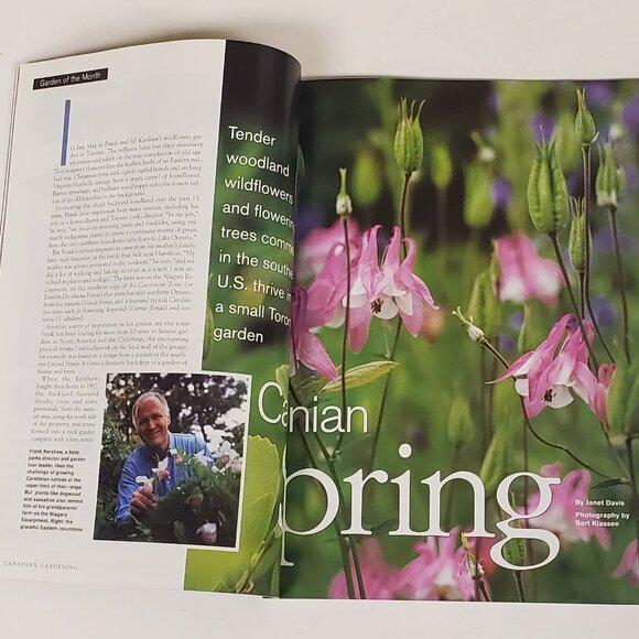 Vintage Canadian Gardening Magazine April 1998 Spring Issue Tulips Roses VG - Picture 3 of 6